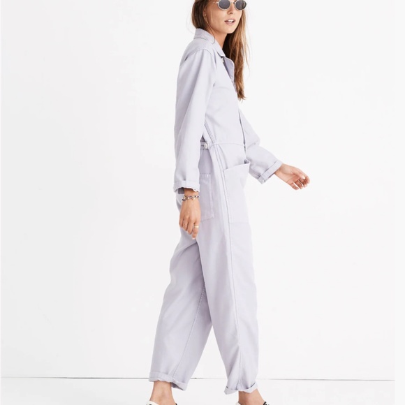 Madewell x As Ever_ Coveralls Dawn Mist_Medium - Picture 5 of 11